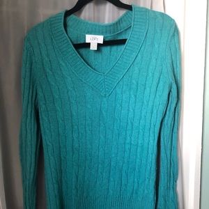 LOFT cable knit sweater